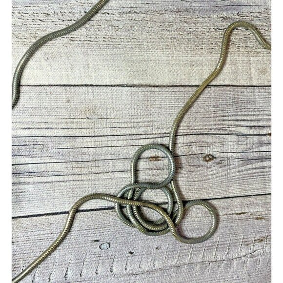 Vintage La Regale Silver Beaded Evening Handbag Snap Closure Chain Strap - Picture 9 of 11